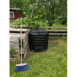 Compogreen 380l juodas komposteris