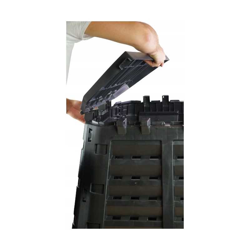 480l komposteris + 1kg komposteris, kastuvas, pirštinės