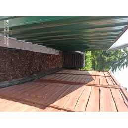 1 kameros ecobat komposteris, 480 l, juodas