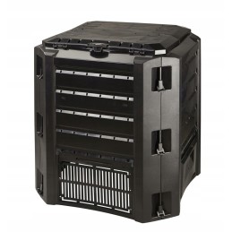 Komposteris Prosperplast 380l juodas 82x72x72cm