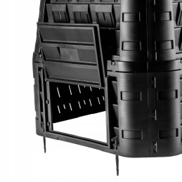 Sodo komposteris, didelis, modulinis, ištisus metus šalčiui atsparios trąšos, 750l