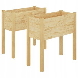 Lumarko sodo vazonai 2 vnt 70x31x70 cm kieti
