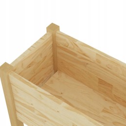 Lumarko garden pots 2 pcs 70x31x70 cm solid