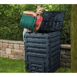 Ištisus metus veikiantis sodo komposteris 450 l eco-master