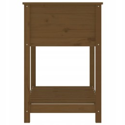 Mesipruun polka lillepott 82 5x54x81 cm männipuit