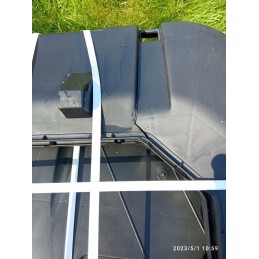 Visus metus veikiantis modulinis komposteris 1120l qbrick black, ventiliacija, laistymas