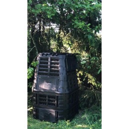 eko sodo komposteris, 1000l, atsparus šalčiui, ištisus metus, sulankstomas