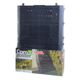 Evogreen sodo komposteris 850l juodas