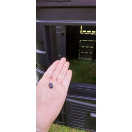 Visus metus veikiantis modulinis komposteris 860l qbrick black, vėdinimas, laistymas