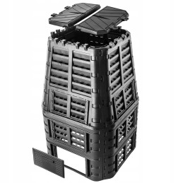 Modulinis sodo komposteris, juodas, ištisus metus, didelis
