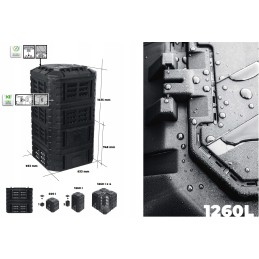 Patrulinis komposteris 1260l ištisus metus