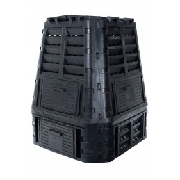 Ištisus metus veikiantis termokomposteris iš plastiko – 740 litrų talpos.