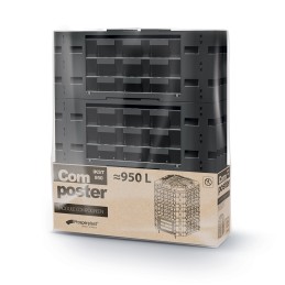 Compogreen vario 950l komposteris, kompostas ištisus metus