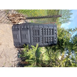 ecosmart 1000l juodas komposteris, naujas modelis