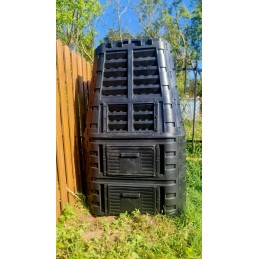 ecosmart 1000l juodas komposteris, naujas modelis