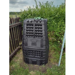 ecosmart 1000l juodas komposteris, naujas modelis