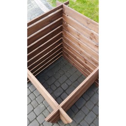 700l medinis komposteris su dangteliu