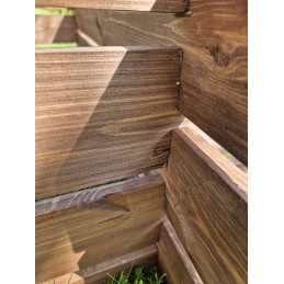 700l medinis komposteris su dangteliu