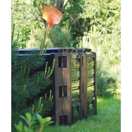 Modulinis komposteris 800 l iksm800c by prosperplast black + nemokamos!