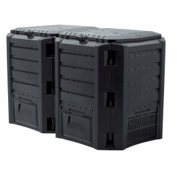 Modulinis komposteris 800 l iksm800c by prosperplast black + nemokamos!
