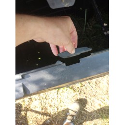 Trijų kamerų modulinis komposteris, 1200l, juodas