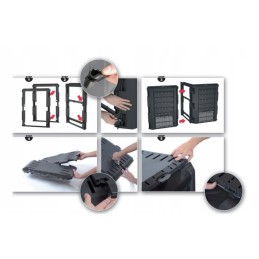 Modulinis komposteris 800 l iksm800c by prosperplast black + nemokamos!