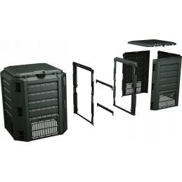 Modulinis komposteris 800 l iksm800c by prosperplast black + nemokamos!