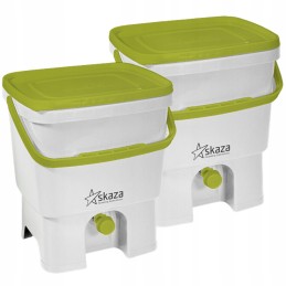 Dėžutės konteineris atliekoms lupti, sveikam kompostui