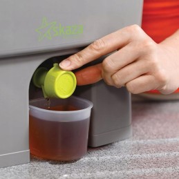 Dėžutės konteineris atliekoms lupti, sveikam kompostui