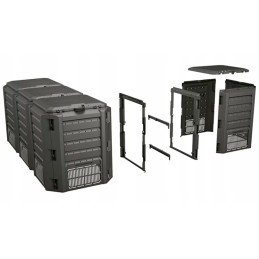 modulinis trijų skyrių komposteris