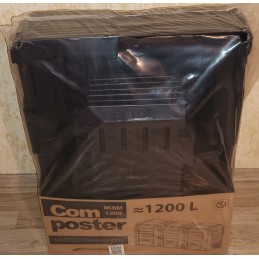 modulinis trijų skyrių komposteris