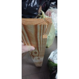 Medinis komposteris 1000l, impregnuotas 100% organiniu lininiu laku