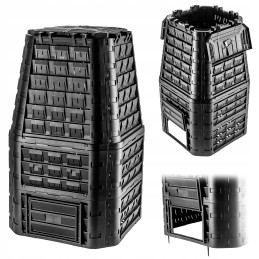 Sodo komposteris, didelis, modulinis, ištisus metus šalčiui atsparios trąšos, 1050l