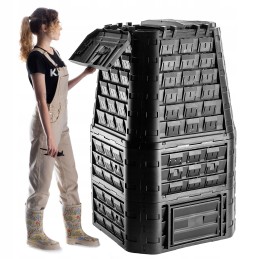 Sodo komposteris, didelis, modulinis, ištisus metus šalčiui atsparios trąšos, 1050l