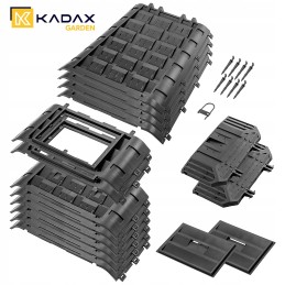 Sodo komposteris, didelis, modulinis, ištisus metus šalčiui atsparios trąšos, 1050l