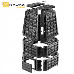 Sodo komposteris, didelis, modulinis, ištisus metus šalčiui atsparios trąšos, 1050l