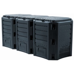 Termokomposteris 1200 juodas