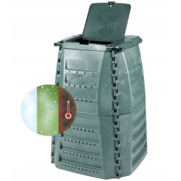 400l juodas komposteris, patobulintas modelis