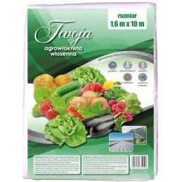 Jūsų balta agrotekstilė 1,6m x 10m spyruoklė 17g