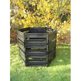 Maxisilo 1100 juodas komposteris, 1100l