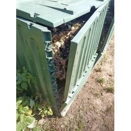 Modulinis sodo komposteris 600l, žalias, ilgaamžis