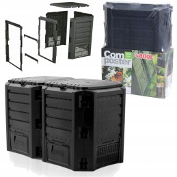 Prosperplast komposteris 800l juodas modulis