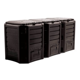 Modulinis komposteris 3x400 ml compogreen black 1200l prosperplast