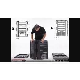 Sodo komposteris, trijų kamerų, ventiliacija, 1200 l