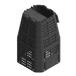 Multikomposteris 1000l juodas