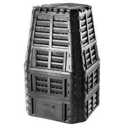 Modulinis sodo komposteris, juodas, ištisus metus, didelis