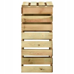 Komposteris iš lentjuosčių 80x50x100cm impregnuotos pušies