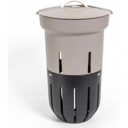 Sliekinis komposteris, 12 litrų, sodui, požeminis sliekinis komposteris laidojimui, dizaineris pagamintas iš perdirbto plastiko,