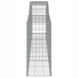 Arched Gabion Basket, 400x50x100/120cm, Galvanized Iron
