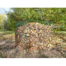 Atidaromas metalinis komposteris 660l, naujas modelis